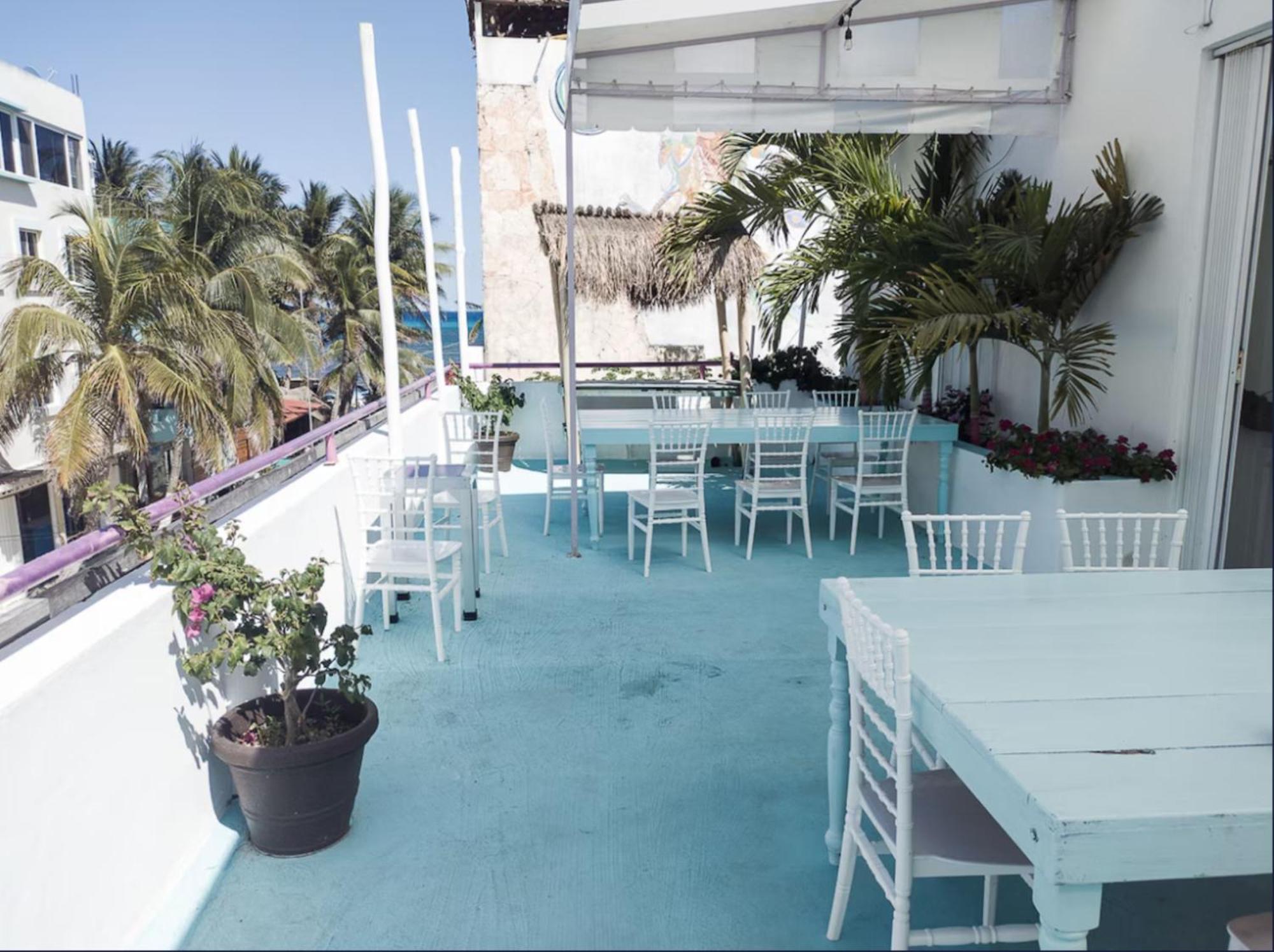 Hostal Del Mar Playa del Carmen Dış mekan fotoğraf