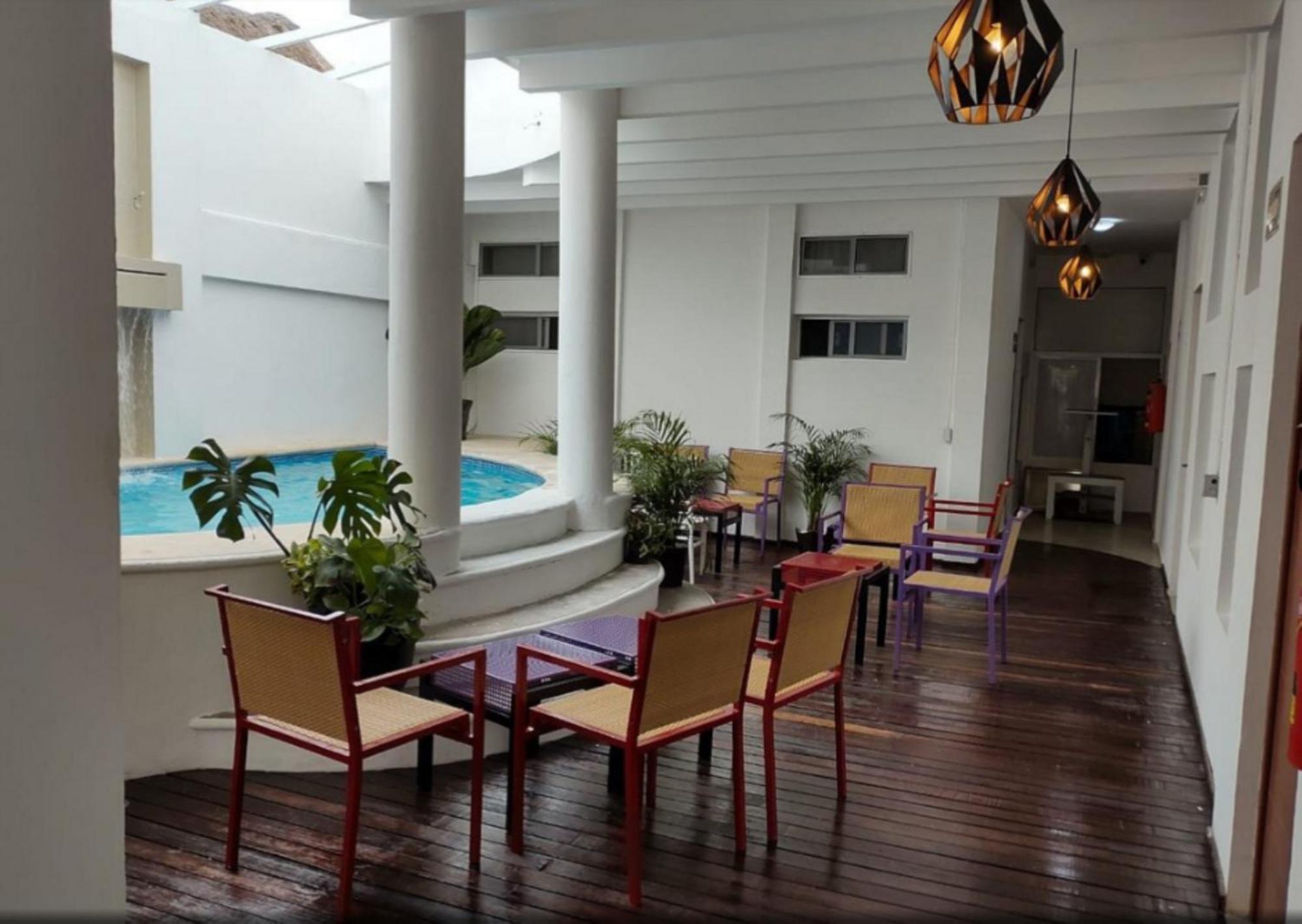 Hostal Del Mar Playa del Carmen Dış mekan fotoğraf